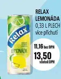 Ratio RELAX LEMONÁDA 0,33l nabídka