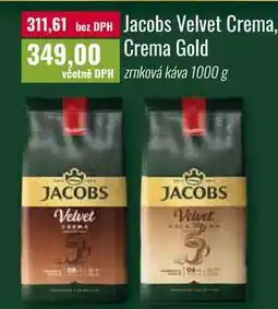 Ratio Jacobs Velvet Crema, Crema Gold 1000 g nabídka
