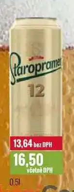 Ratio Staropramen 12 0,5l nabídka