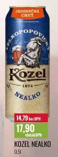 Ratio KOZEL NEALKO 0,5l nabídka