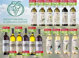 Ratio ZNOVÍN ZNOJMO 0,75l nabídka