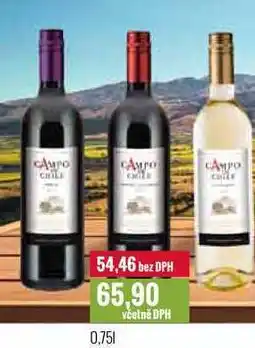 Ratio CAMPO CHILE 0,75l nabídka