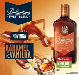 Ratio Ballantine's SWEET BLEND 0,7l nabídka
