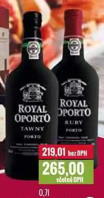 Ratio ROYAL OPORTO 0,7l nabídka