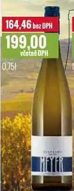 Ratio RIESLING GUTSWEIN WEINGUT MEYER 0,75l nabídka