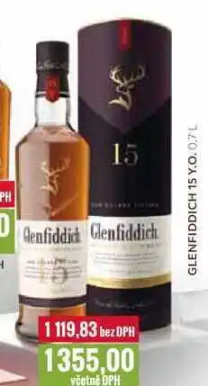 Ratio GLENFIDDICH 15 Y.O. 0,7l nabídka