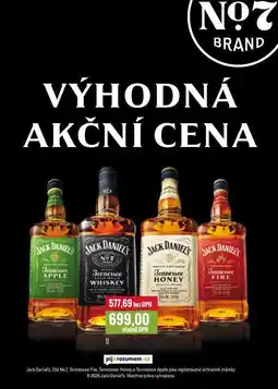 Ratio JACK DANIEL'S 1l nabídka
