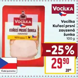 Billa Vocílka Kuřecí prsní zauzená šunka nabídka