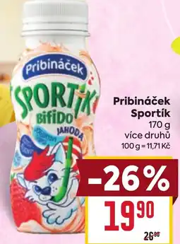 Billa Pribináček Sportík nabídka