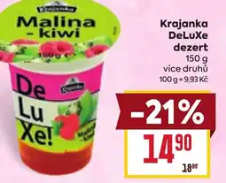 Billa Krajanka DeLuxe dezert nabídka