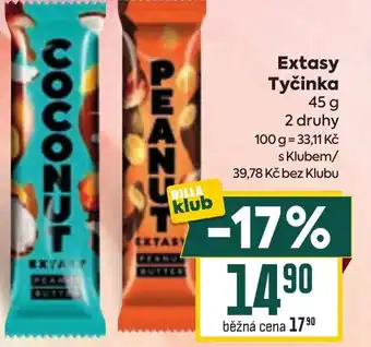 Billa Extasy Tyčinka nabídka