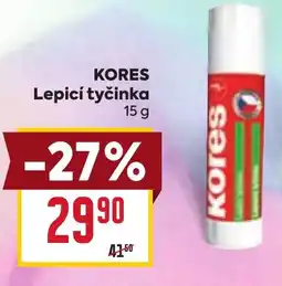 Billa KORES Lepicí tyčinka nabídka