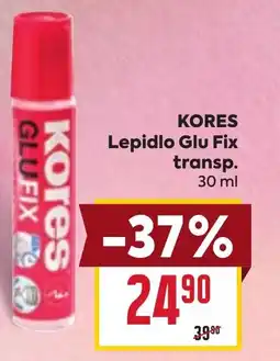 Billa KORES Lepidlo Glu Fix transp. nabídka