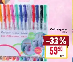 Billa Gelová pera nabídka