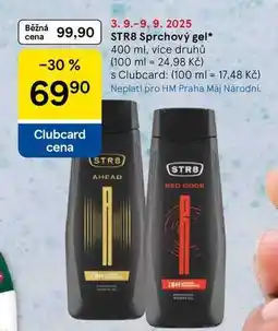 Tesco STR8 Sprchový gel, 400 ml, více druhů nabídka