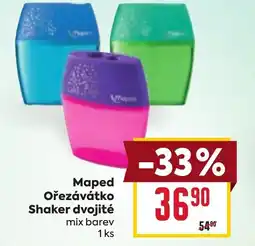Billa Maped Ořezávátko Shaker dvojité nabídka