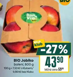 Billa BIO Jablko nabídka