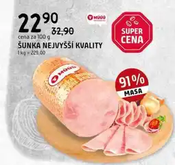 Terno Šunka nejvyšší kvality 100 g nabídka