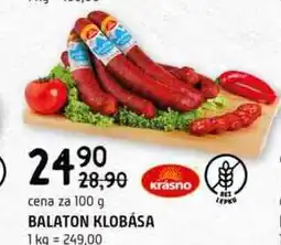Terno BALATON KLOBÁSA 100 g nabídka