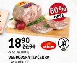 Terno VENKOVSKÁ TLAČENKA 100 g nabídka