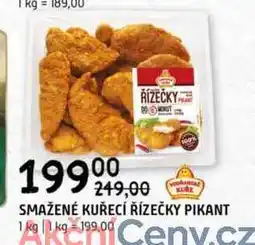 Terno SMAŽENÉ KUŘECÍ ŘÍZEČKY PIKANT 1 kg nabídka
