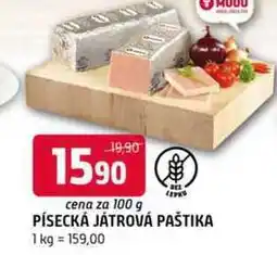 Terno PÍSECKÁ JÁTROVÁ PAŠTIKA 100 g nabídka