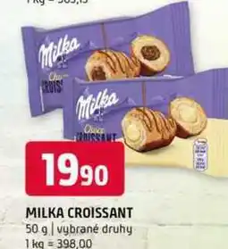 Terno MILKA CROISSANT 50 g nabídka