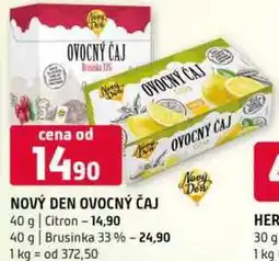 Terno NOVÝ DEN OVOCNÝ ČAJ 40 g nabídka