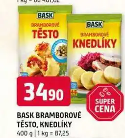 Terno BASK BRAMBOROVÉ TĚSTO, KNEDLÍKY 400 g nabídka