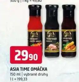 Terno ASIA TIME OMÁČKA 150 ml nabídka