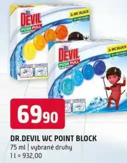 Terno DR.DEVIL WC POINT BLOCK 75 ml nabídka