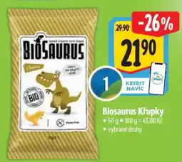 Albert Biosaurus křupky nabídka