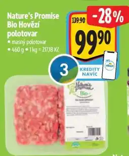 Albert Nature’s Promise Bio Hovězí polotovar nabídka