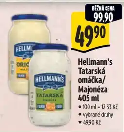 Albert Hellmann’s tatarská omáčka, majonéza 405 ml nabídka