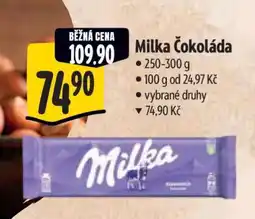 Albert Milka Čokoláda nabídka