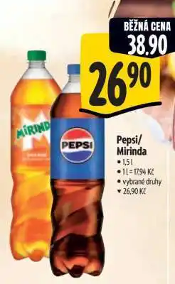 Albert Pepsi, Mirinda nabídka