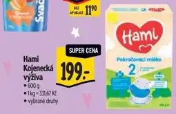Albert Hami kojenecká výživa nabídka