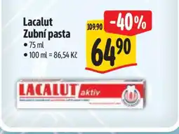 Albert Lacalut zubní pasta nabídka