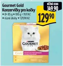 Albert Gourmet Gold konzervičky pro kočky nabídka