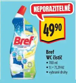 Albert BREF WC čistič nabídka
