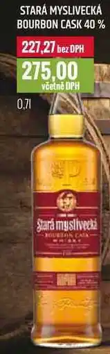 Ratio STARÁ MYSLIVECKÁ BOURBON CASK 40% 0,7l nabídka