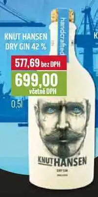 Ratio KNUT HANSEN DRY GIN 42% 0,5l nabídka