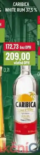 Ratio CARIBICA WHITE RUM 37,5% 0,7l nabídka