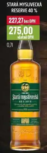 Ratio STARÁ MYSLIVECKÁ RESERVE 40% 0,7l nabídka