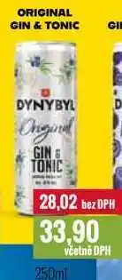 Ratio ORIGINAL GIN & TONIC 250ml nabídka