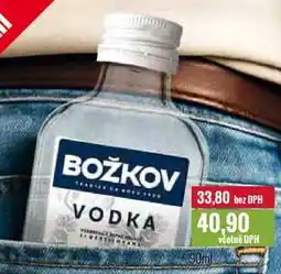 Ratio BOŽKOV VODKA 90ml nabídka