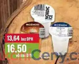 Ratio Božkov originál, Božkov vodka, Nordic Ice 0,04l nabídka