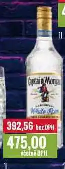 Ratio Captain Morgan White Rum 1l nabídka