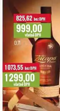 Ratio Ron Zacapa 0,7l, 1l nabídka