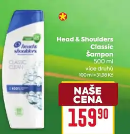 Billa Head & Shoulders Classic Šampon nabídka